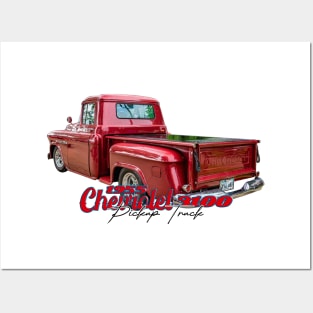 1955 Chevrolet 3100 Pickup Truck Posters and Art